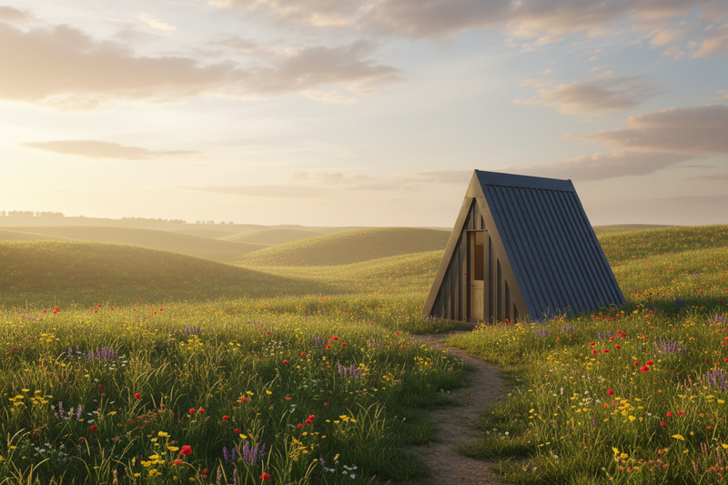 A Frame Tiny Home - UK Countryside