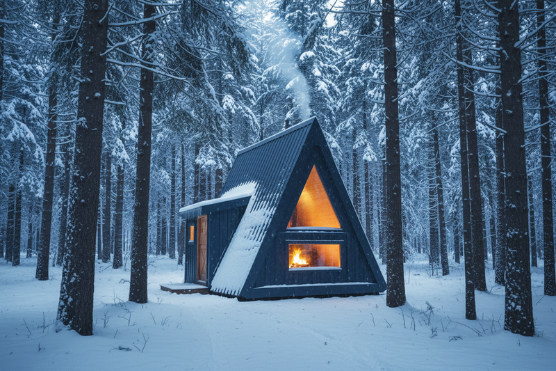 Tiny Home - Winter Forest